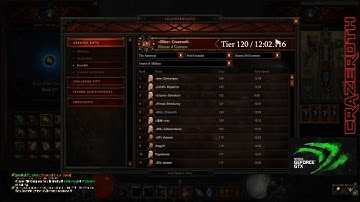 DIII:ROS - Season 24 - Crusader || Solo Greater Rift 120 || Armor of Akkhan || Rank 5 || #eSports