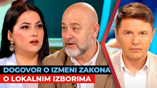Dogovor o izmeni Zakona o lokalnim izborima | Biljana Šahrimanjan Obradović i Marko Lakić | URANAK1