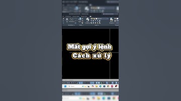 Mất Tag gợi ý lệnh trong AutoCad #thaixaydung03 #xaydung #autocad