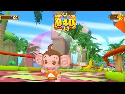 klap begå Retfærdighed Super Monkey Ball: Banana Blitz (Wii) Gameplay World 1 - YouTube