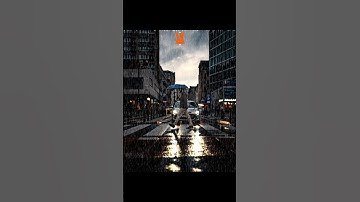 Photoshop Rain Effect Tutorial! Easy Step by Step Guide 2024 #shorts #photoshop