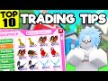 TOP 10 TRADING TIPS in Adopt Me *Hand Reveal* (Roblox) Pro Trading Guide