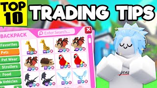 TOP 10 TRADING TIPS in Adopt Me *Hand Reveal* (Roblox) Pro Trading Guide