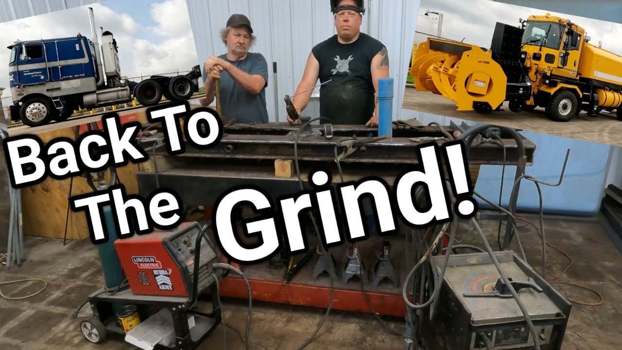 Hauling A Massive Snow Blower To Arkansas. Welding In A Kingpin? YouTube