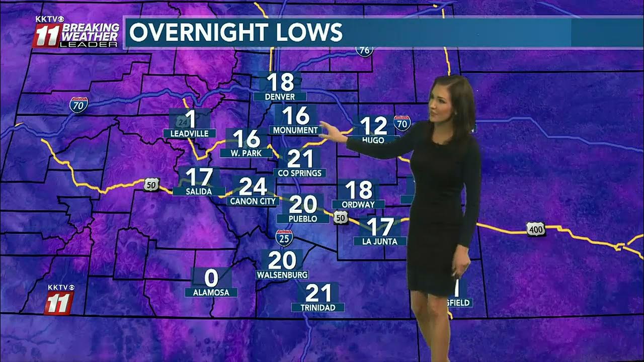 Meteorologist Christina Sanjuan Winter 2021 Forecast YouTube