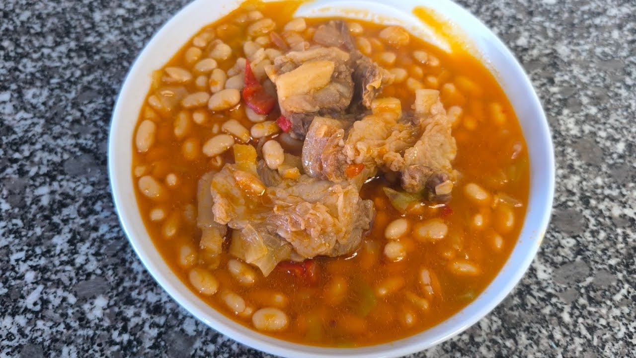 Lokum Gibi Pişen İlikli Kemikli Kuru Fasulye Tarifi 🍲