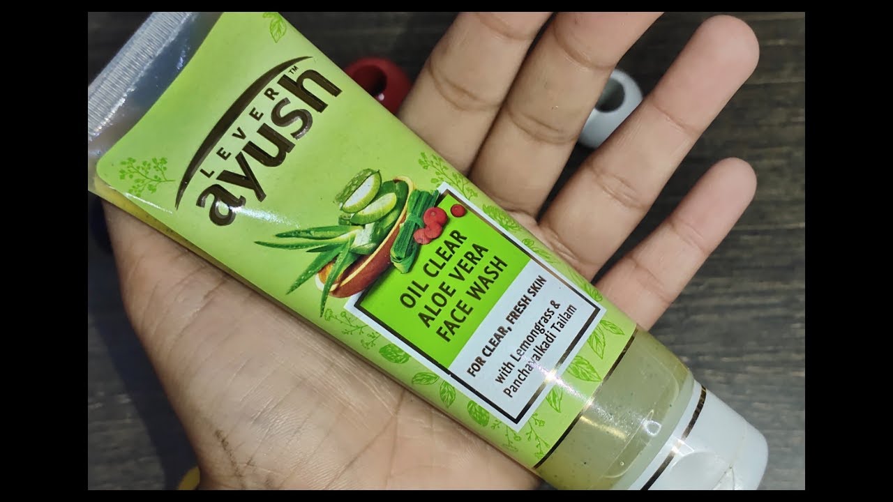 ayush oil clear face wash
