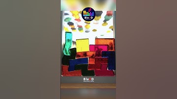 TETRIS JELLY LEGO #shorts  #blender #tetris #lego #alphabetlore #テトリス #тетрис
