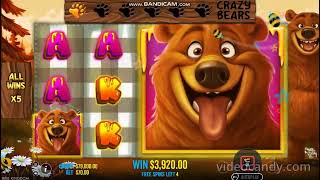 Bear Crazy Slot Mega Win Compilation! Best Bonus Ever! screenshot 4