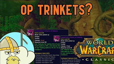 WoW Classic - OP Druid and Priest trinkets? ZG class set trinkets