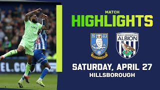 Baggies beaten in penultimate league match | Sheffield Wednesday 3-0 Albion | MATCH HIGHLIGHTS Resimi