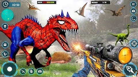 Best Dinosaur Games – Dinosaur Hunting Game – Android Gameplay