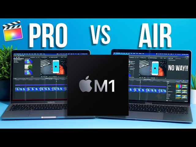 Video Editing | M1 Macbook Air vs M1 Macbook Pro | Final Cut Pro X