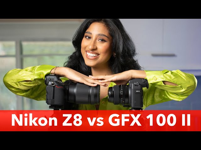 Fujifilm GFX 100 II vs Nikon Z8 Camera Comparison - Which is