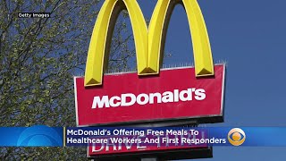 McDonald's Offers Free 'Thank You Meals' To Health Care Workers And First Responders