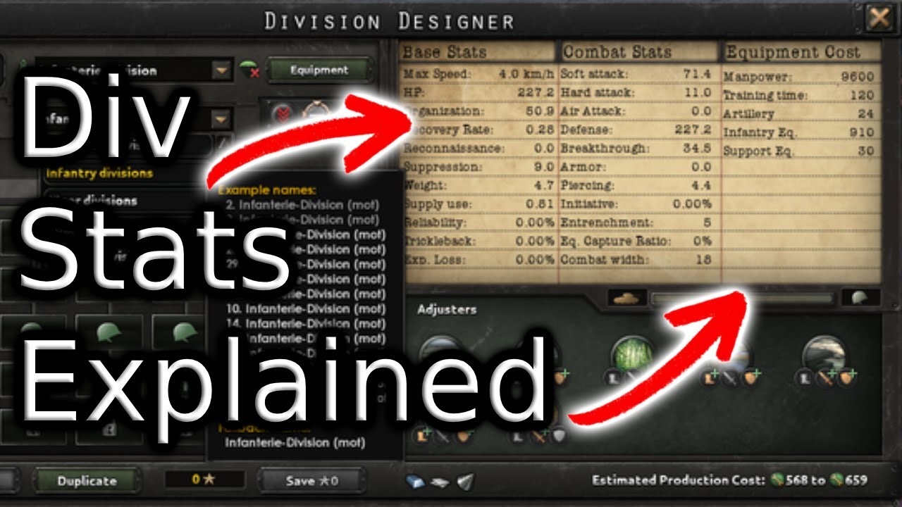 Hearts of Iron 4: Division Designer Explained - YouTube