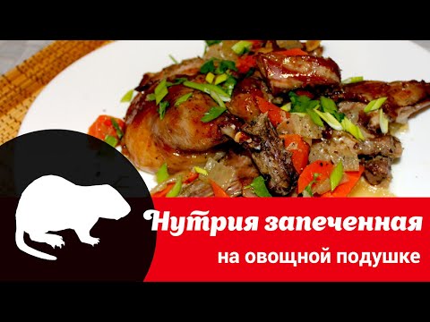 Видео рецепт приготовления нутрии: как быстро, просто и вкусно запечь нутрию с овощами в духовке