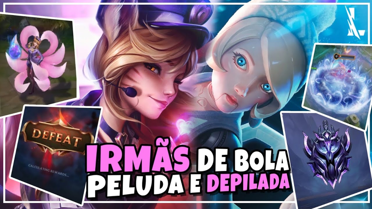 CHEGOU IRMÃS DE BOLA, A AHRI TEM BOLA, E A ORIANNA TBM TEM BOLA - Wild Rift