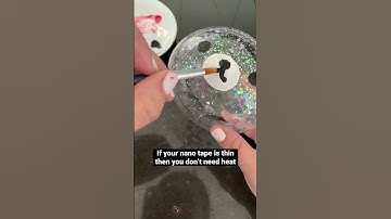 PLOT TWIST! You don‘t actually need to heat nano tape to make bubbles 🤡 #viral #diy #nanotape
