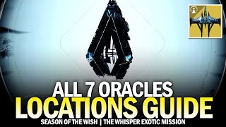 All 7 Oracles in The Whisper - Complete Location Guide (Oracular Seeker Triumph) [Destiny 2] Resimi