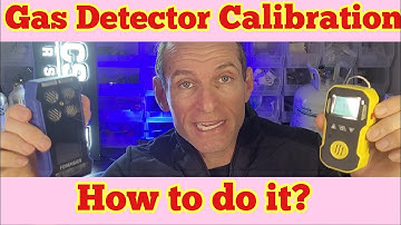 Gas Detector Calibration - dont forget to calibrate!