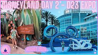 Disneyland D23 Expo Friday Vlog August 2026 Anaheim Convention Centre Tinker Bell Cosplay Shopping