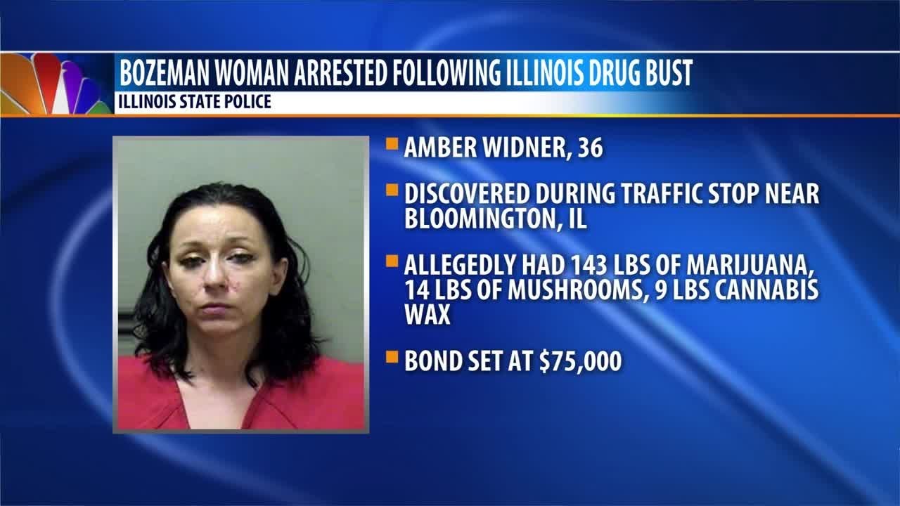 Bozeman woman facing six charges following Illinois drug bust