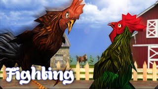 GALO DE RAÇA!!!(Angry Rooster Fighting Hero: batalha de frango) screenshot 2