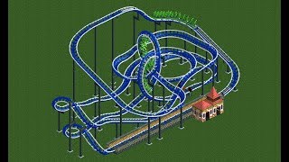 RCT2 - Ride overview - Stand-up coaster