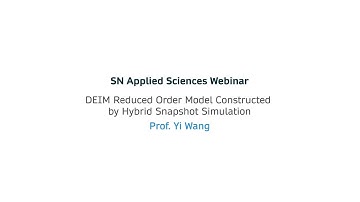 DEIM Reduced Order Model Constructed by Hybrid Snapshot Simulation