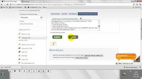 Showcase tab by SocialAppsHQ