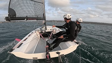 Manoeuvring a foiling dinghy | BirdyFish