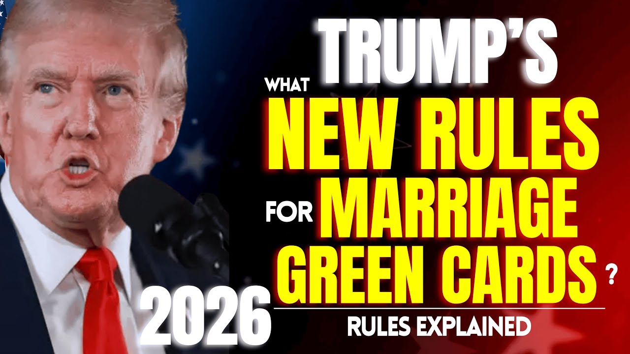 NEW RULES For Marriage Green Cards In 2026— I-130 Spouse, Family Green Cards