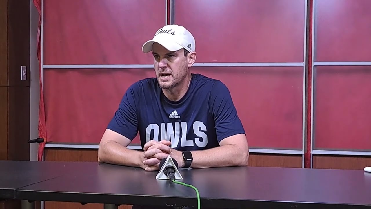2023 FAU Spring Practice: Day 6 - Head Coach Tom Herman