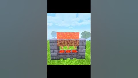 Minecraft Lava Tricks 🔥 | Infinite Lava with Dripstone! #short