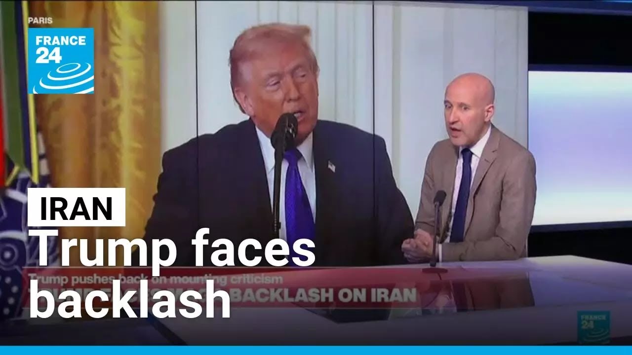 War in the Middle East: Trump faces backlash as endgame undefined • FRANCE 24 English