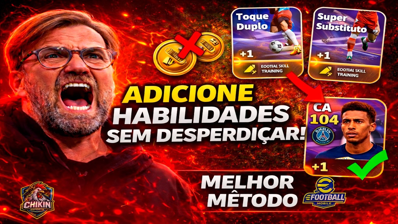 VOCÊ ESTÁ DESPERDIÇANDO TOKENS! FAÇA ISSO AGORA NO EFOOTBALL MOBILE 2026