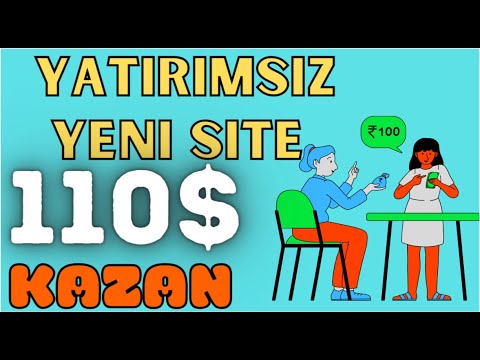 YENİ SİTE YATIRIMSIZ 110$ KAZAN - 🤑KANITLI VİDEO💰 -  İnternetten Para Kazanma Yolları 2022