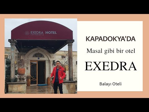 Kapadokya'da keyif dolu bir otel EXEDRA KAPADOKYA.  Balayı tatili ve çiftler için özel bir seçenek.