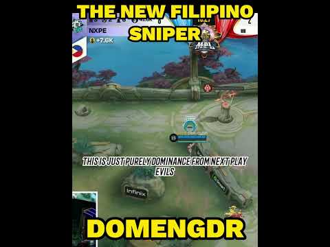 THE NEW FILIPINO SNIPER? DOMENGDR OF NXPE @MLPlaysz