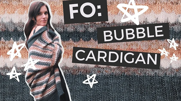 FO: THE BUBBLE CARDIGAN (+ HOW I FIND TIME TO KNIT)