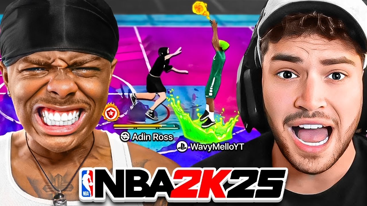 My FIRST Park Game On NBA 2K25 vs ADIN ROSS - YouTube