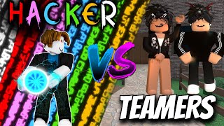 [MM2] Hacker Vs Teamers #26...(Murder Mystery 2) | Roblox