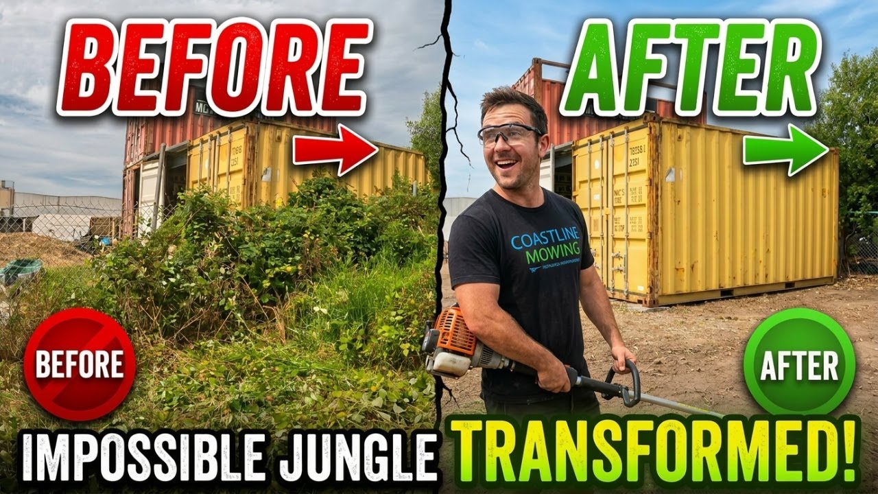 The Worst Overgrown Yard I have Ever Seen!