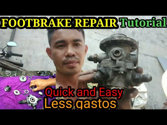 How to Repair Footbrake? Quick and Easy/Full tutorial