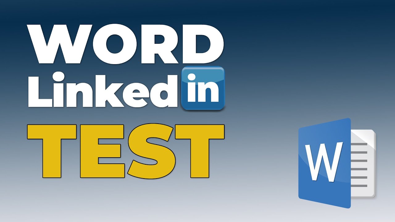 Microsoft Word LinkedIn Assessment Test Questions and Answers