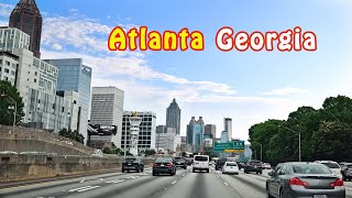 Way South to Hartsfield  Jackson Atlanta Airport ATL | Downtown Atlanta | I85 & I75 | Road Trip