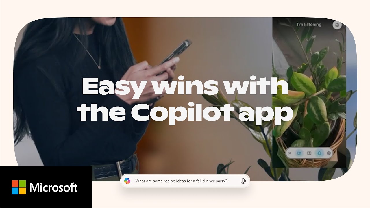 Copilot webinar: How to use Microsoft Copilot Voice and Vision on mobile and desktop (Ep. 4)