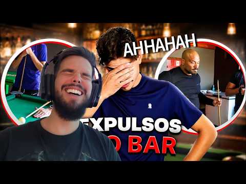 REACT - FIZ O CARIANI E O JULIO BALESTRIN SEREM EXPULSOS DE UM BAR!