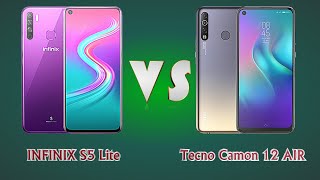 Difference Between Infinix S5 Lite VS Tecno Camon 12 Air || Specifications Comparison || Who is Best